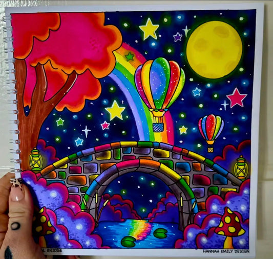 Dreamy Days Colouring Book