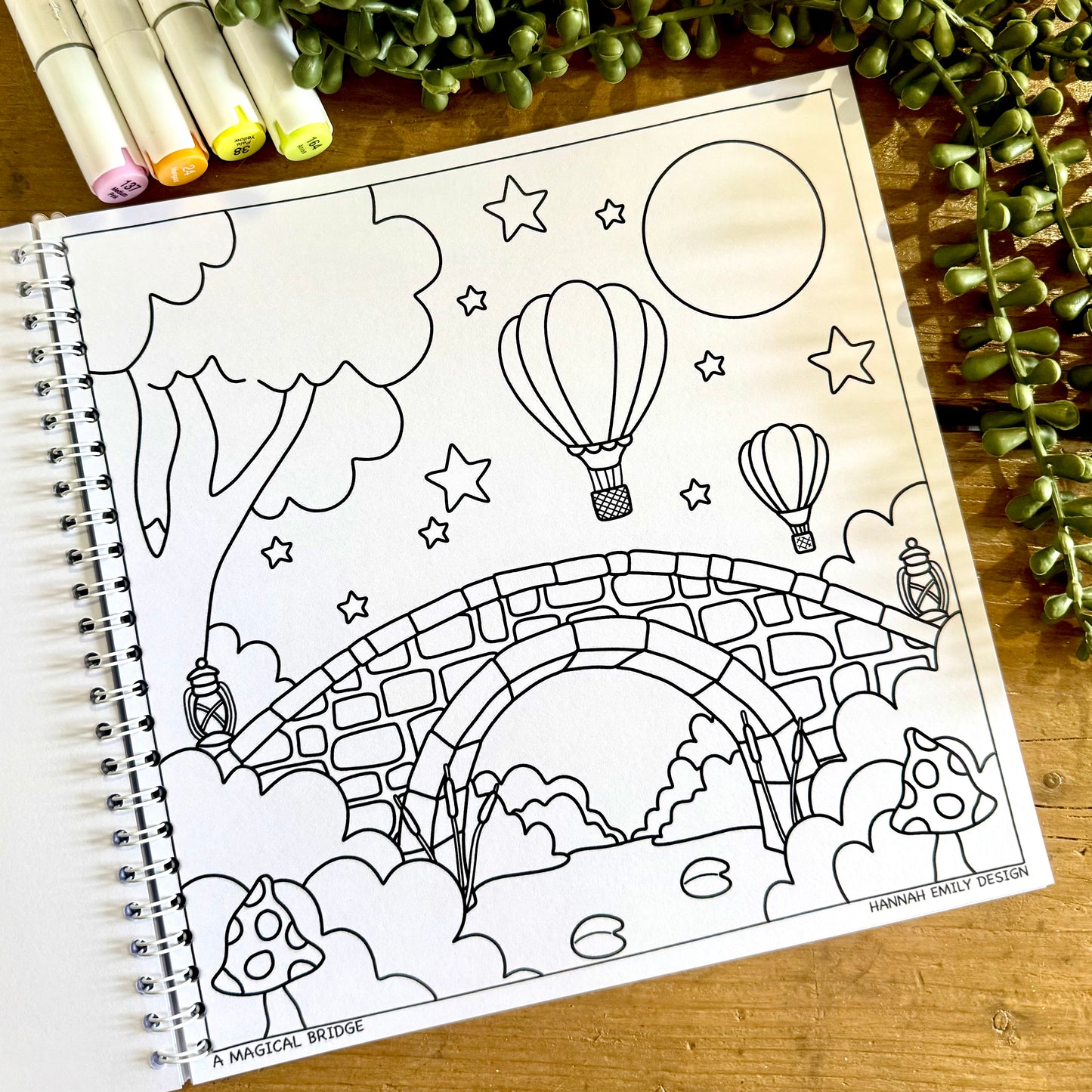 Dreamy Days Colouring Book