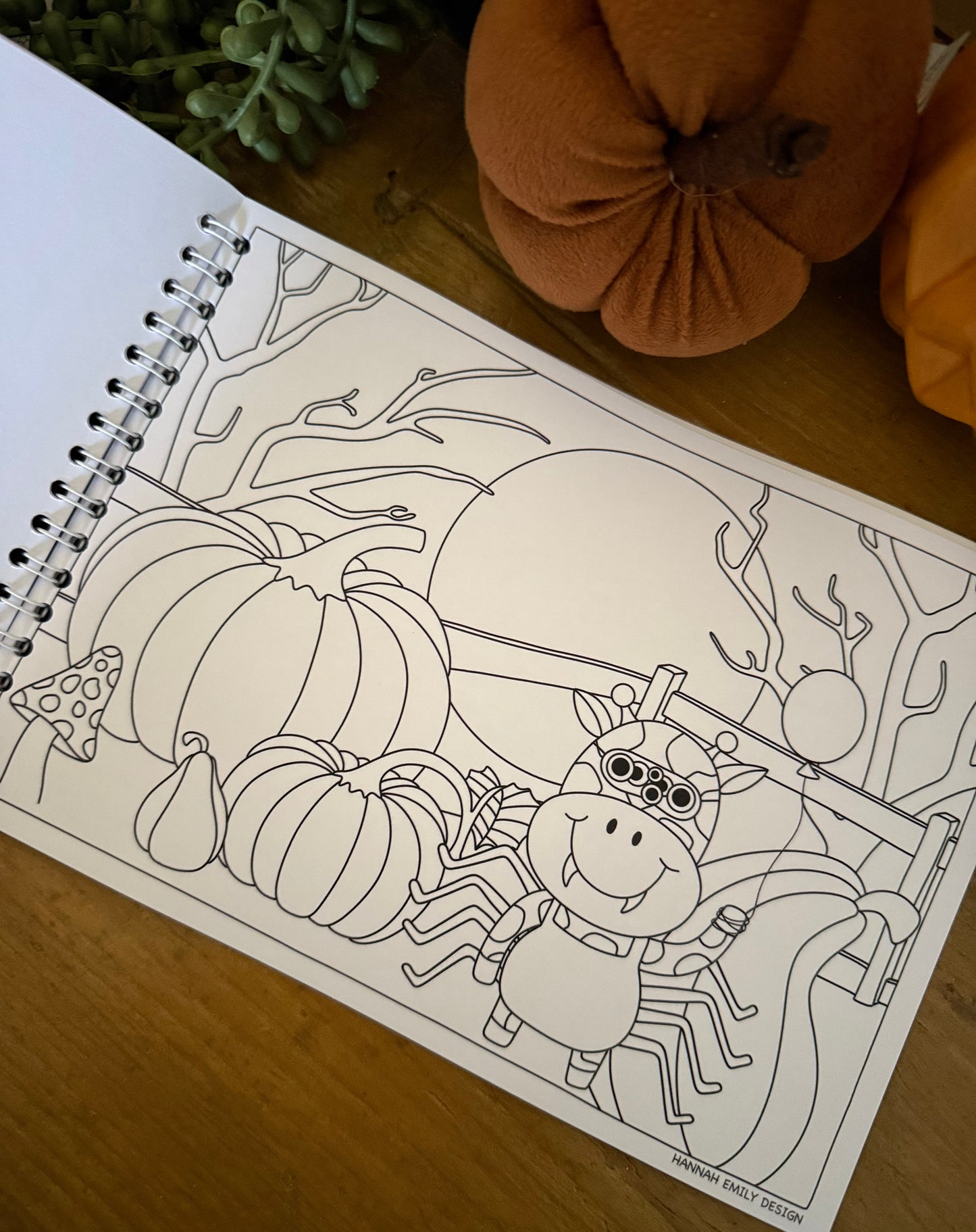 Happy Halloween A5 Colouring Book