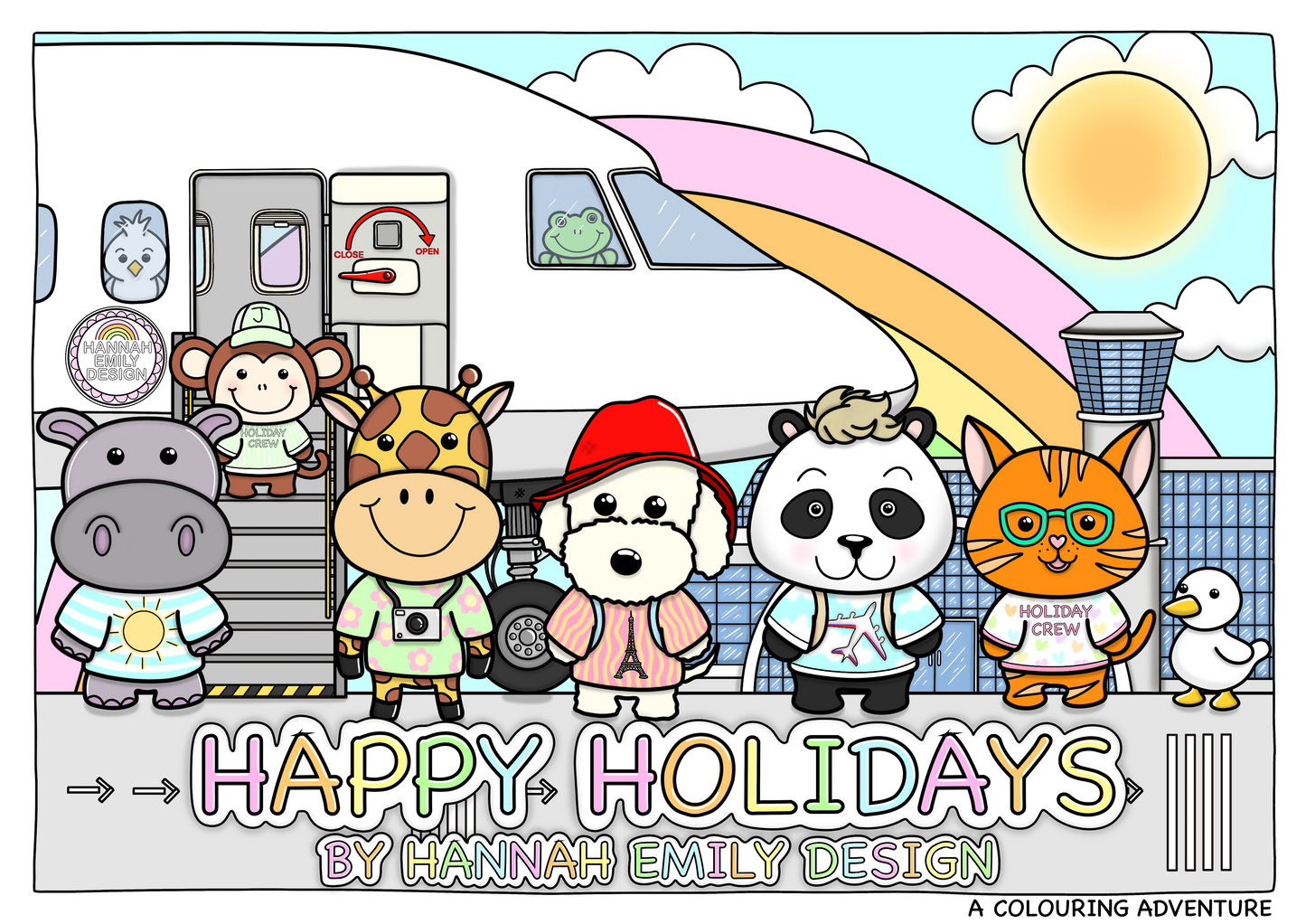Happy Holidays digital download