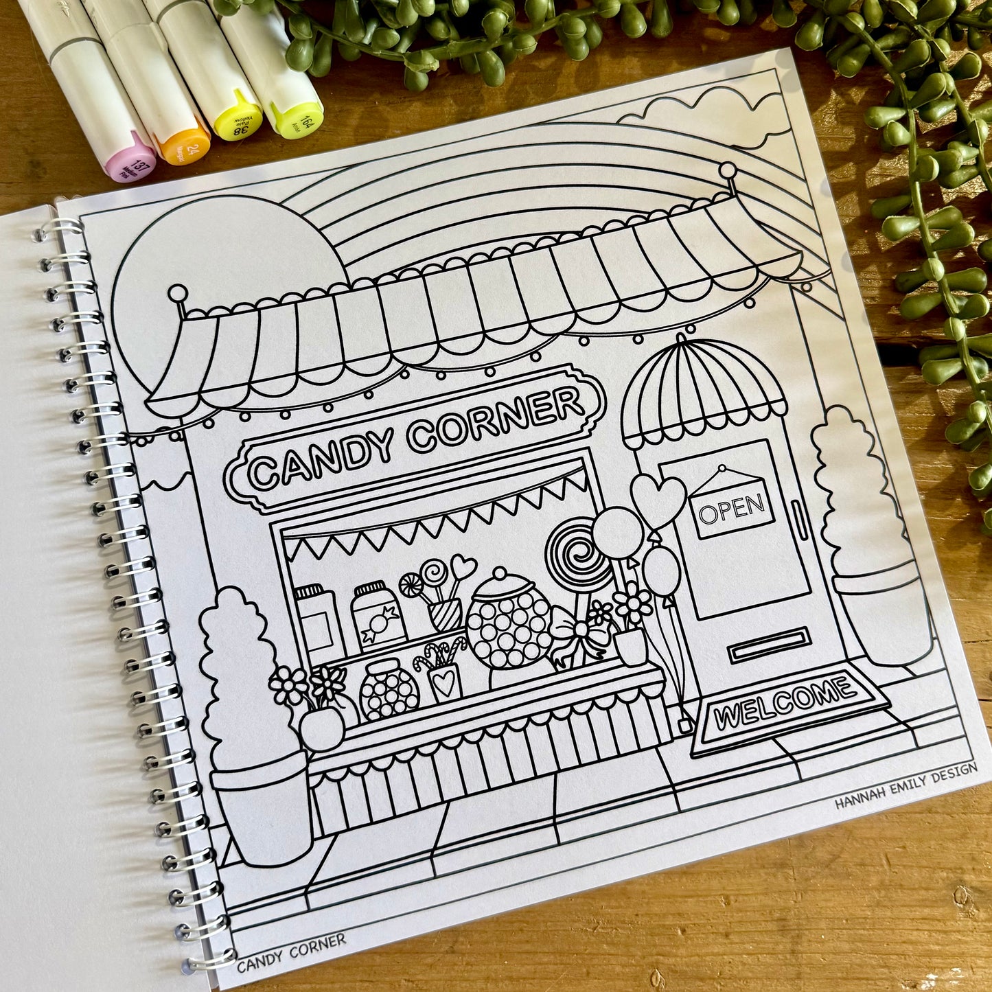 Dreamy Days Colouring Book