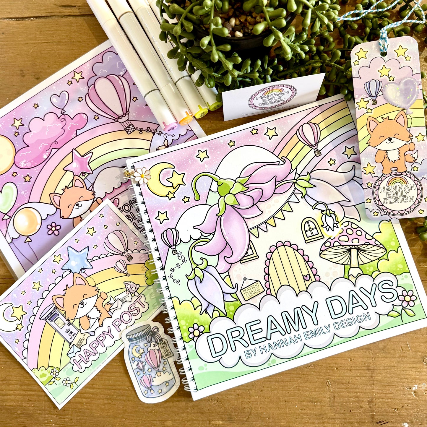 Dreamy Days Colouring Book